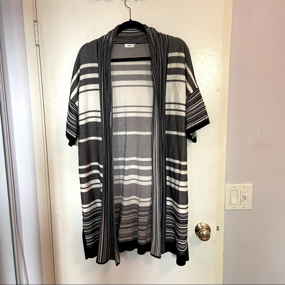 Short-Sleeved Vince Sweater Tunic